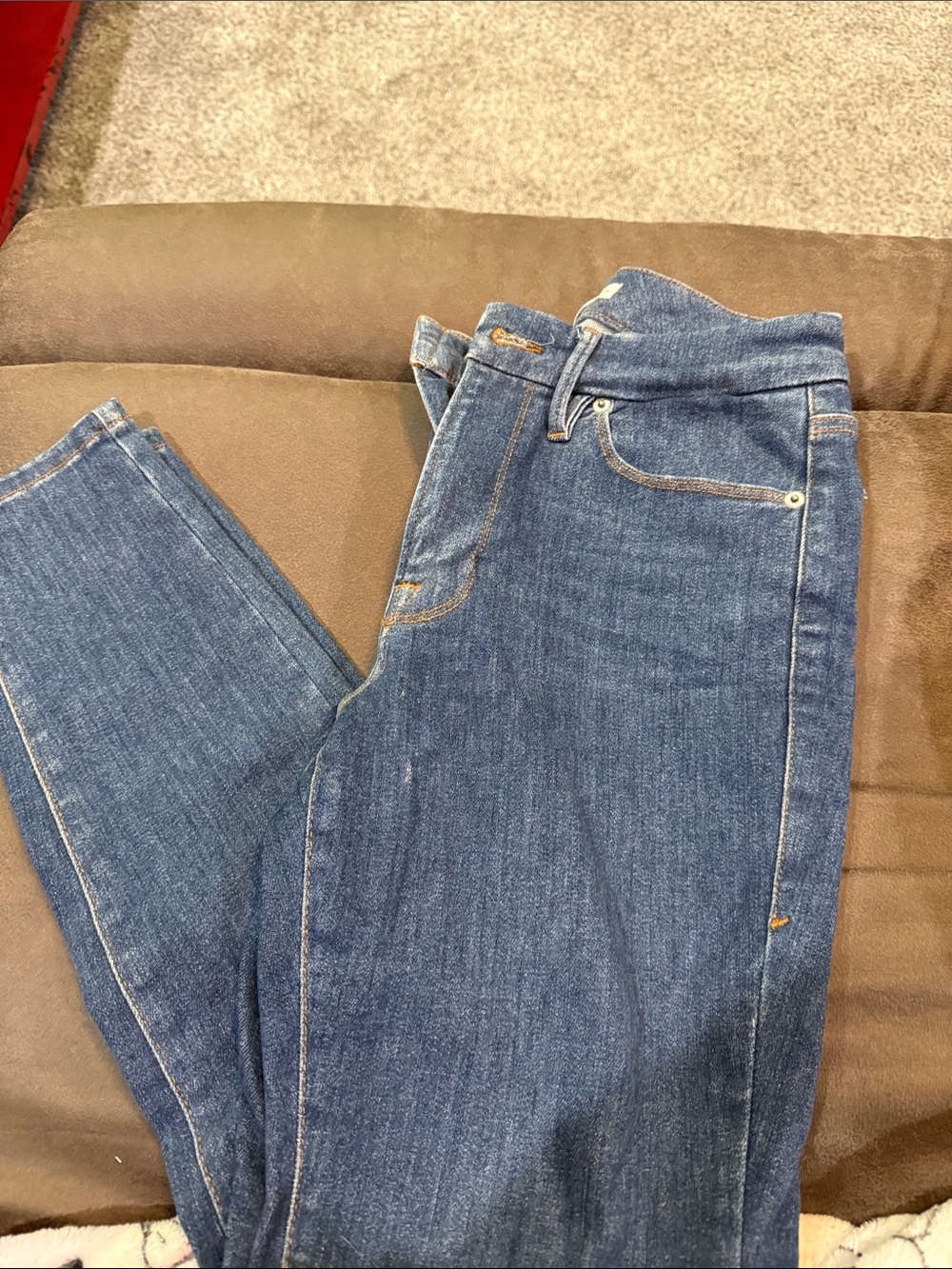 Good American Dark Blue Skinny Jeans